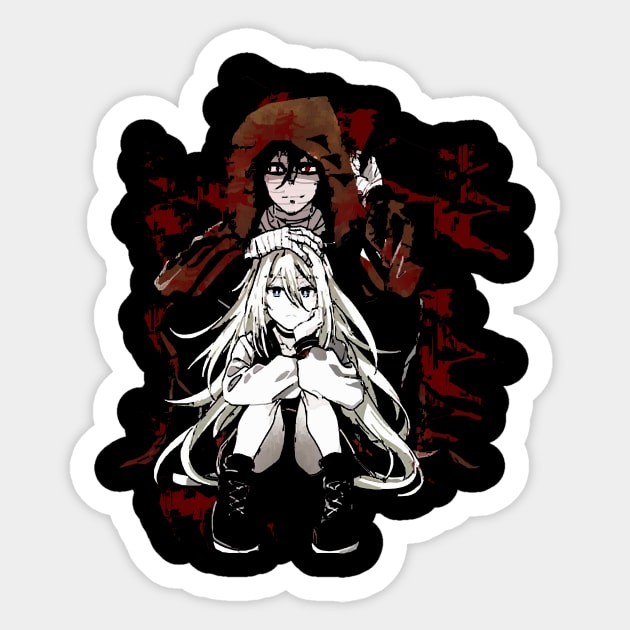 angels of death Sticker by hnmarart